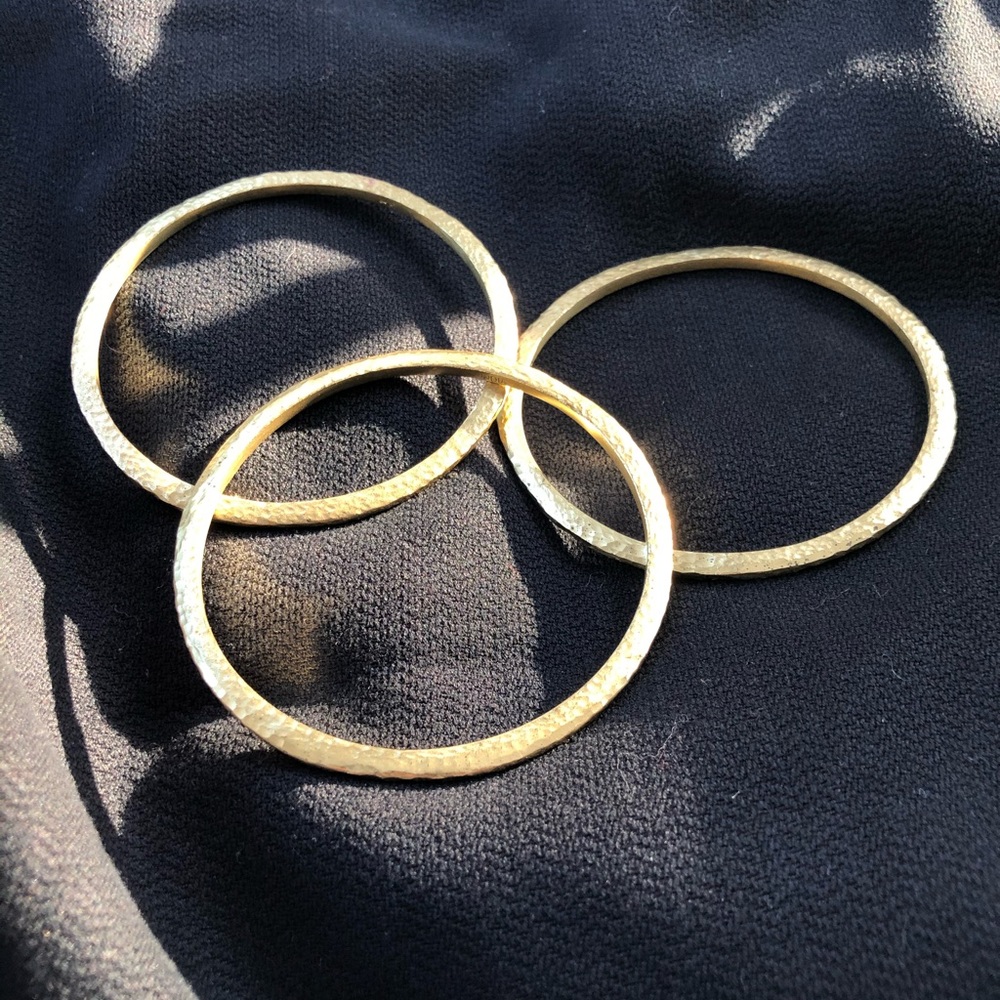 Silpada Goldtone bracelets (3)